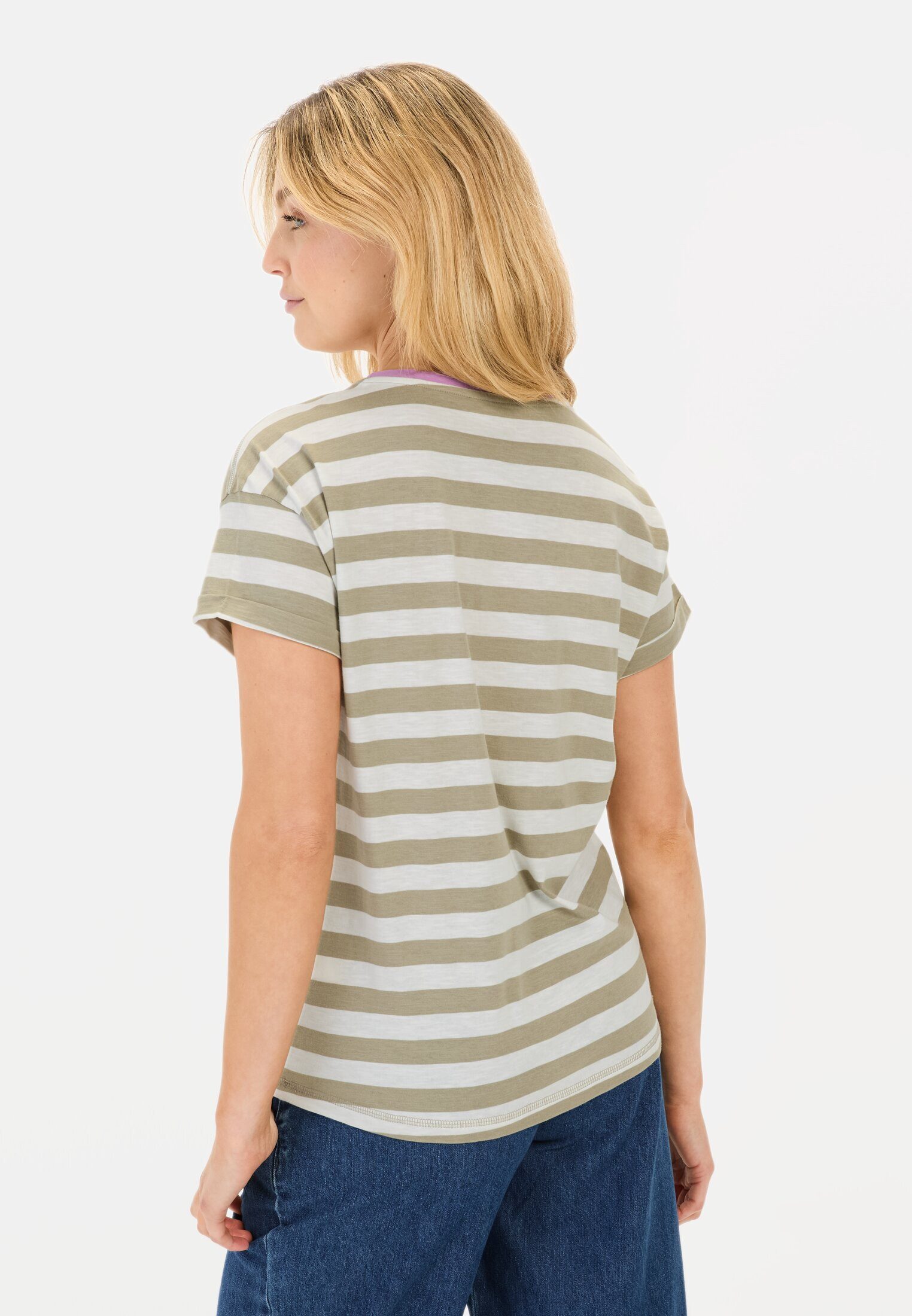camel active T-Shirt aus Organic Cotton günstig online kaufen