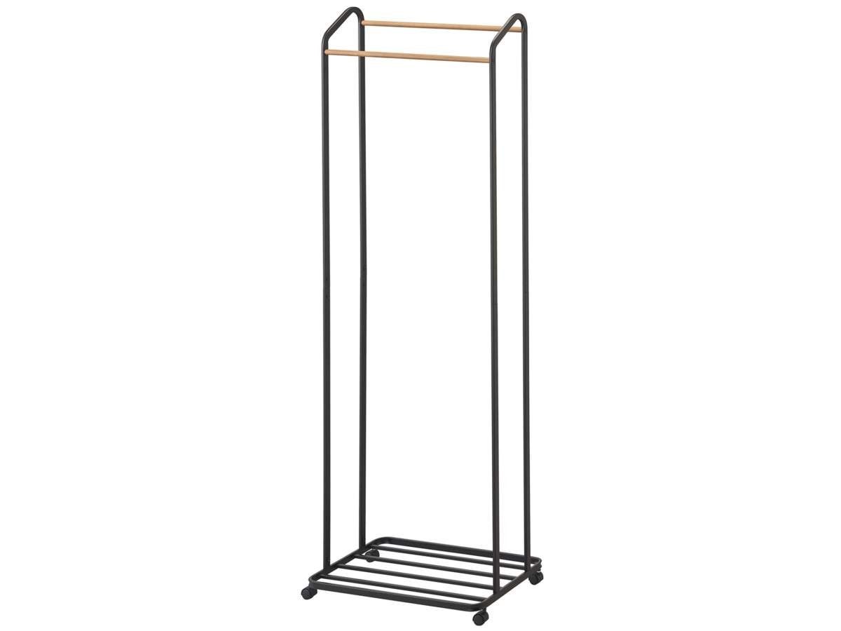 Yamazaki Garderobenständer "Tower", Kleiderständer auf Rollen, Garderobe, fahrbar, mit Ablage, 172cm hoch. Reduzierter Preis € 129,00. Unverbindliche Preisempfehlung € 149,00