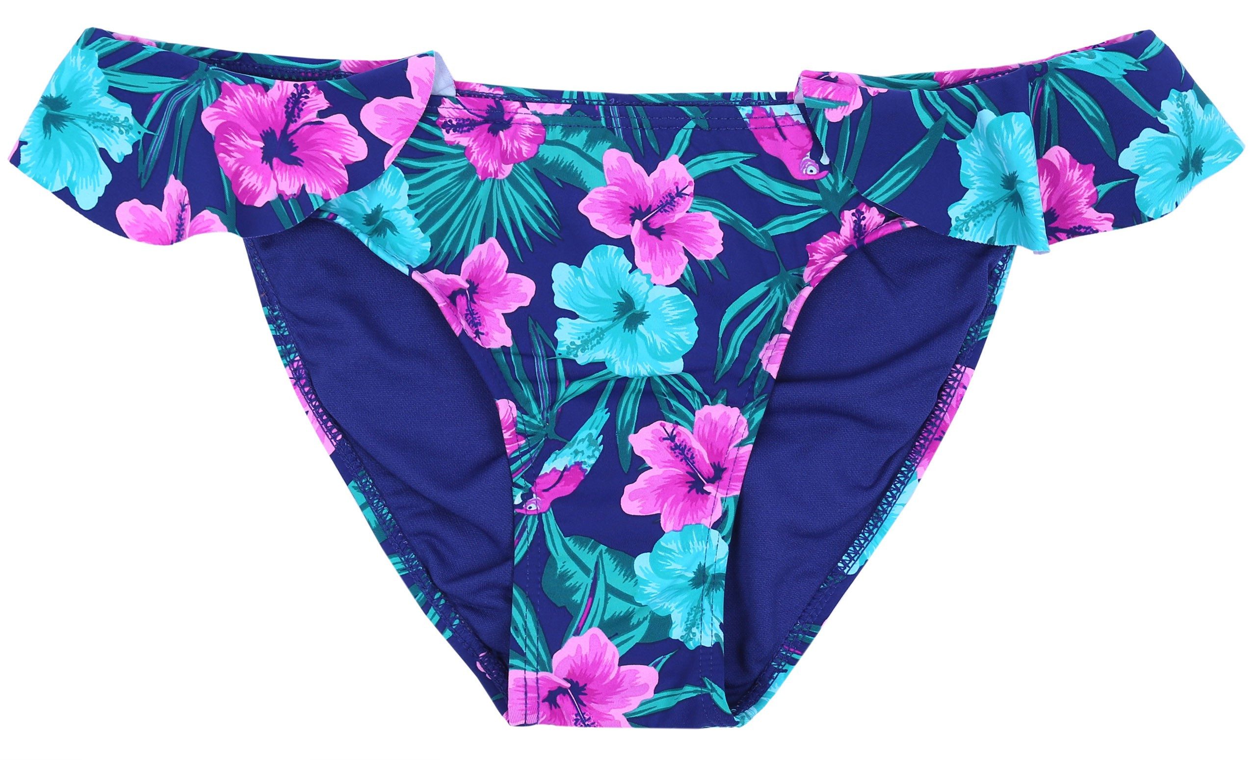Sarcia.eu Badekleid Damen-Badehose mit Rüsche L günstig online kaufen