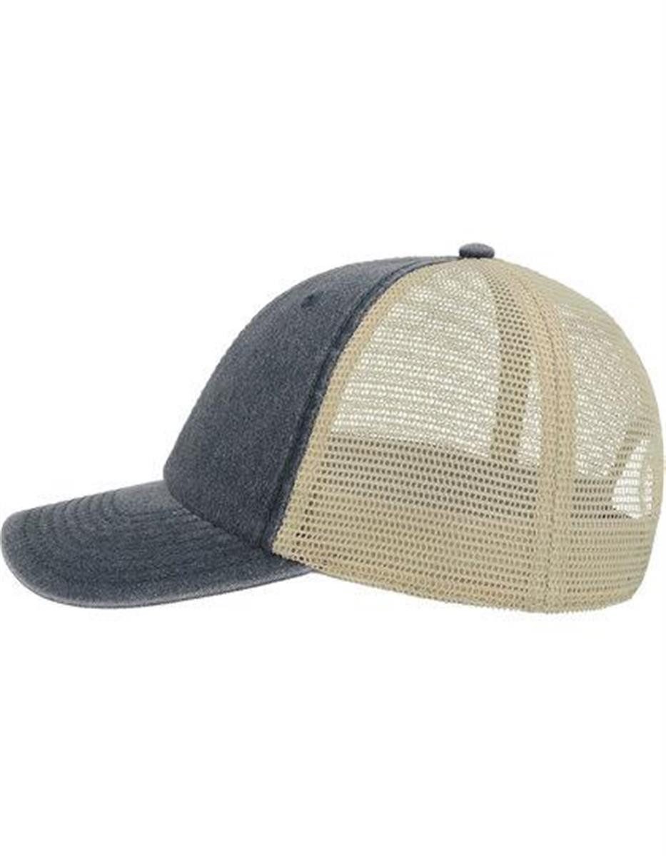 Atlantis Baseball Cap Case Cap - 8 Steppnähte am Schirm