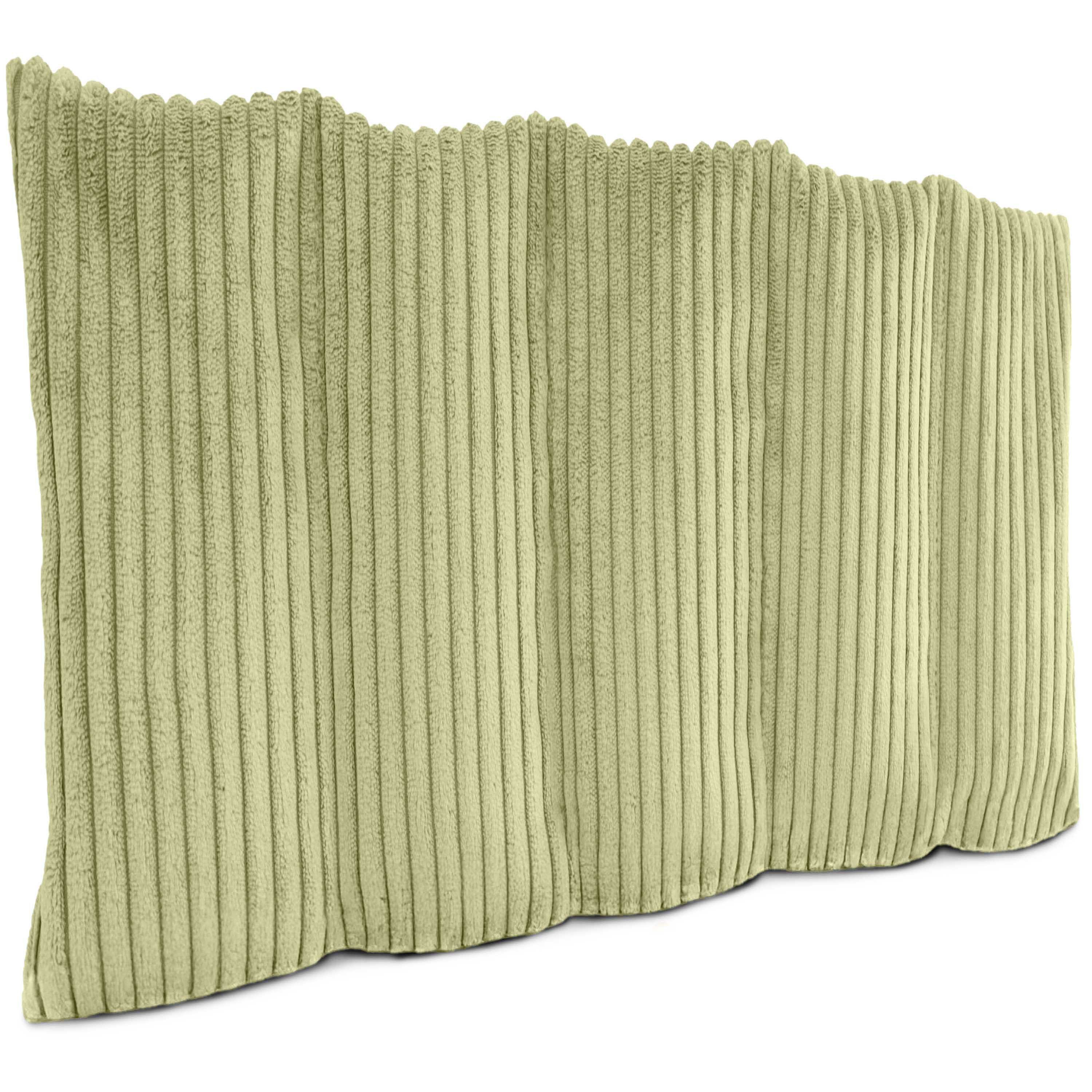 Amilian Kirschkernkissen 55x20 cm Körnerkissen 100% Kirschkerne - Nacken Schulter Mikrowelle, Wärme- und Kältekissen, für Nacken, Schulter, Rücken und Bauch