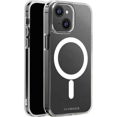 Vivanco Handyhülle Passend für Handy-Modell: iPhone 13 Mini, Induktives Laden, Stoßfest