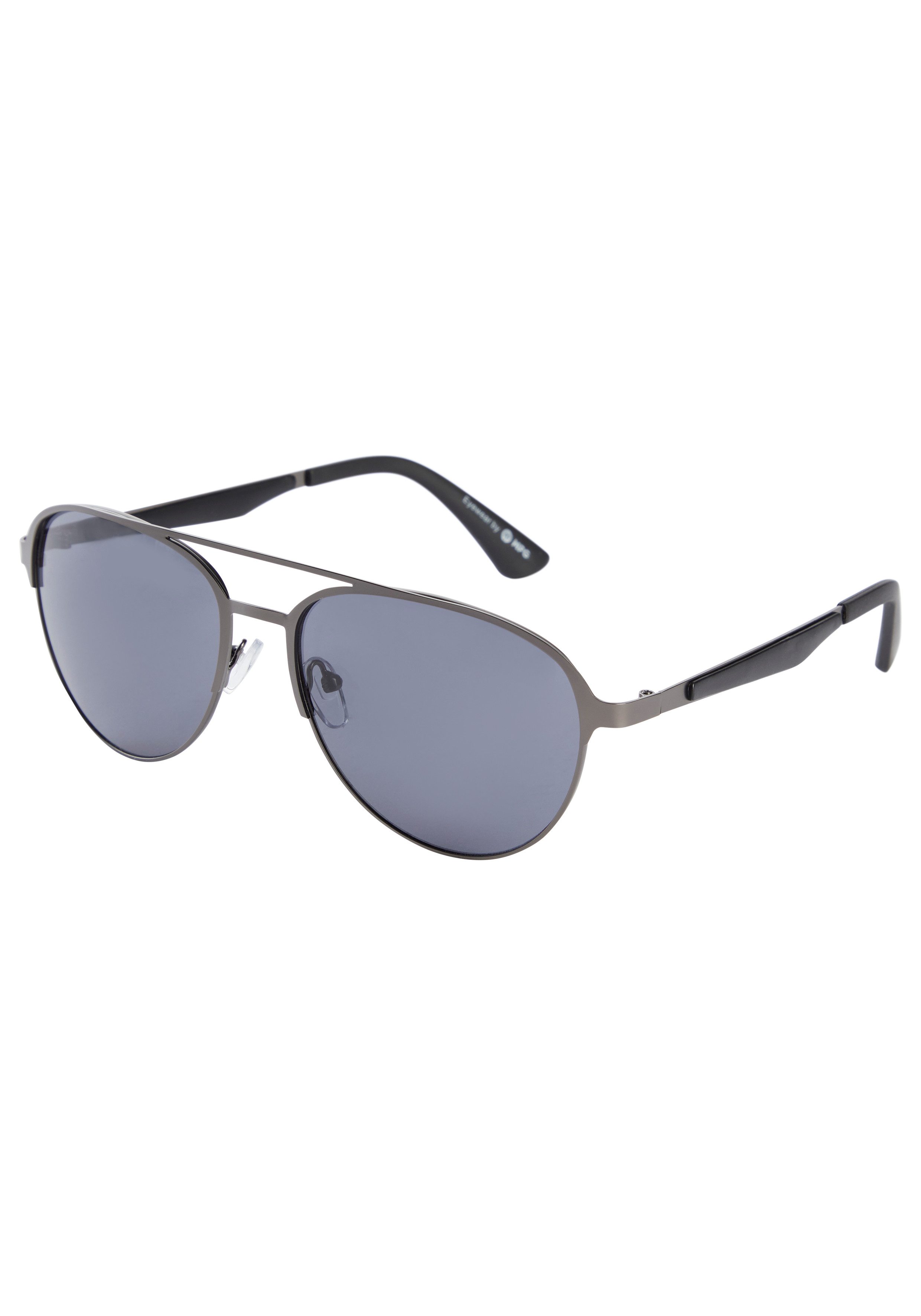 DELMAO Sonnenbrille im neuen Piloten-Look mit matt-grauem Rahmen für SIE UND IHN