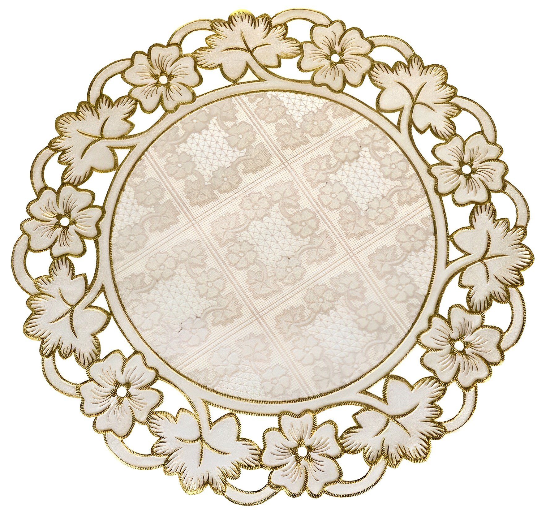 Dekonaz Tischdecke Spitze Tischläufer / Platzdeckchen Mariejoa ø 38cm günstig online kaufen