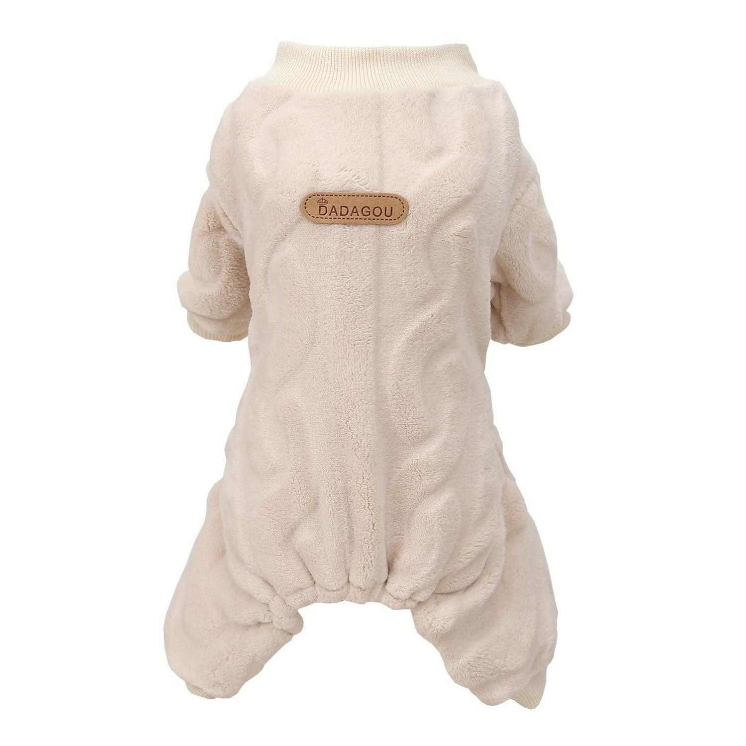 LuxusKollektion Hundepullover Hundepullover Warm Sweatshirt Khaki L