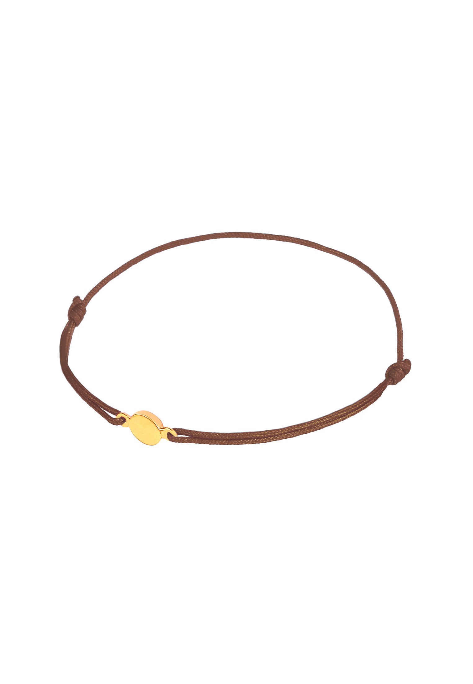 Elli Armband Nylonband Plättchen Anhänger 925 günstig online kaufen
