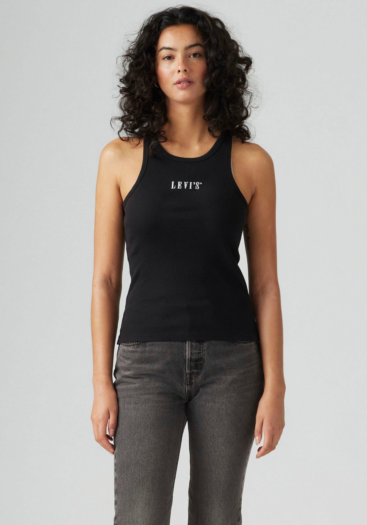 Levi's® Ripptanktop GRAPHIC GEMINI mit Logostickerei und Struktur-Optik günstig online kaufen