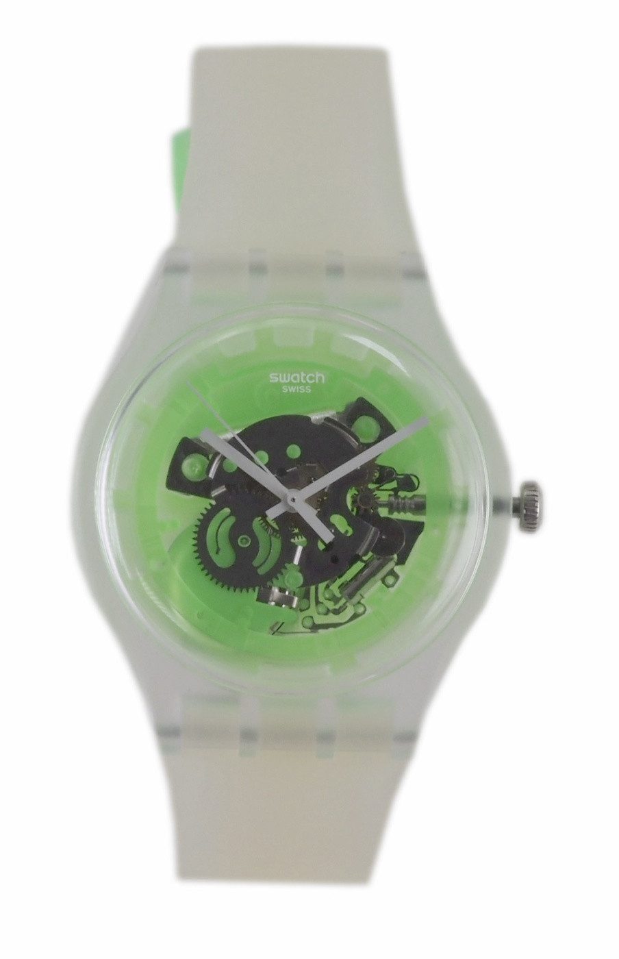 Swatch Quarzuhr Swatch Herren Quarz Uhr SUOK131 New Gent Greenmazing X5