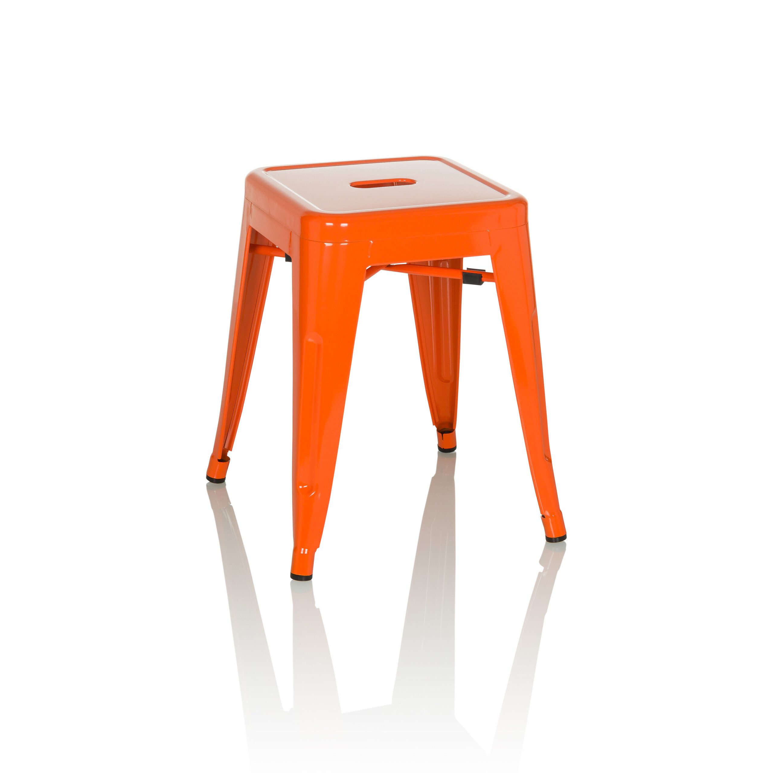 Sitzhocker Bistrohocker VANTAGGIO Metall ohne Armlehnen