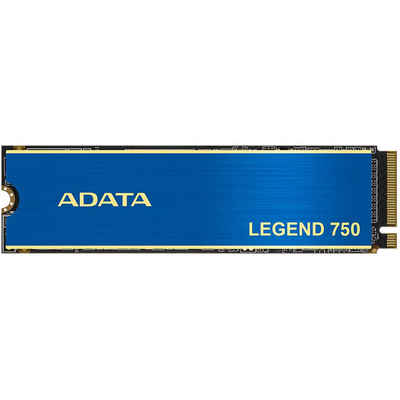 ADATA »LEGEND 750 1 TB, PCIe 3.0 x4, NVMe 1.4, M.2 2280« SSD (1.000 GB) Steckkarte)
