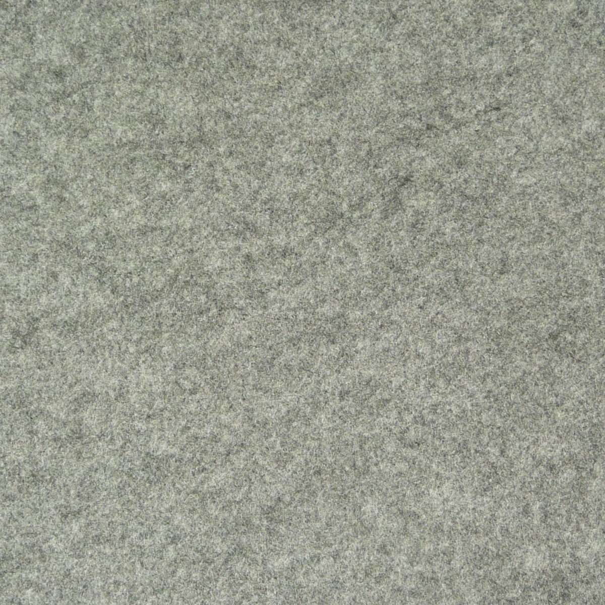 SCHÖNER LEBEN. Stoff Kreativstoff Meterware Bastelfilz einfarbig hellgrau meliert 45cm 4mm, pflegeleicht