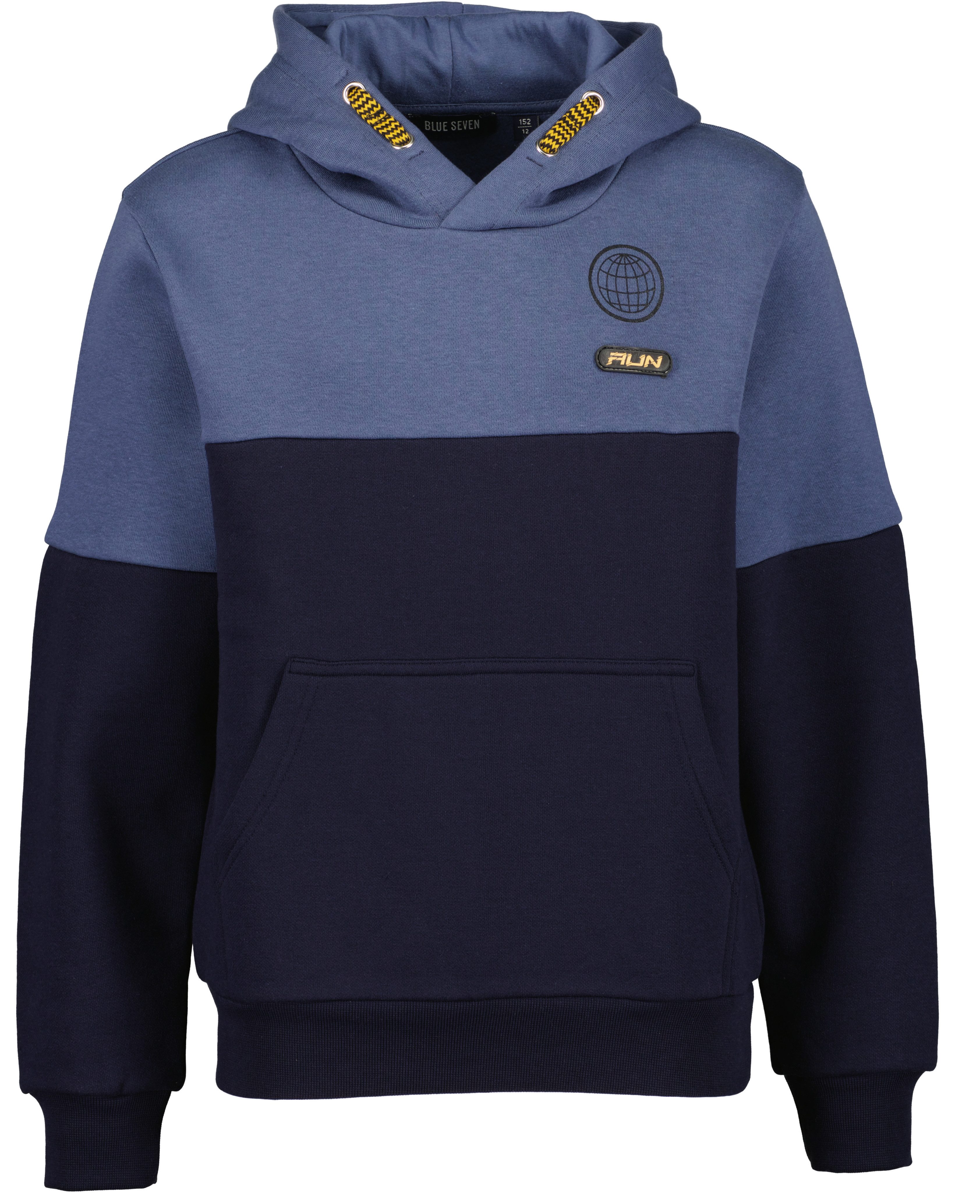 Blue Seven Kapuzensweatshirt Baumwollmischung und Colorblocking-Look