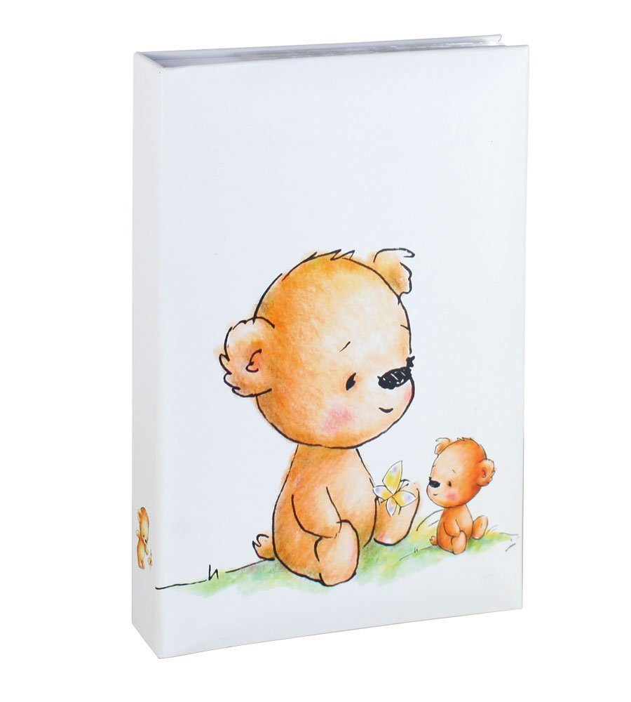 IDEAL TREND Fotoalbum Baby Bear Fotoalbum für 300 Fotos in 10x15 cm Kinder Memoalbum Foto Album
