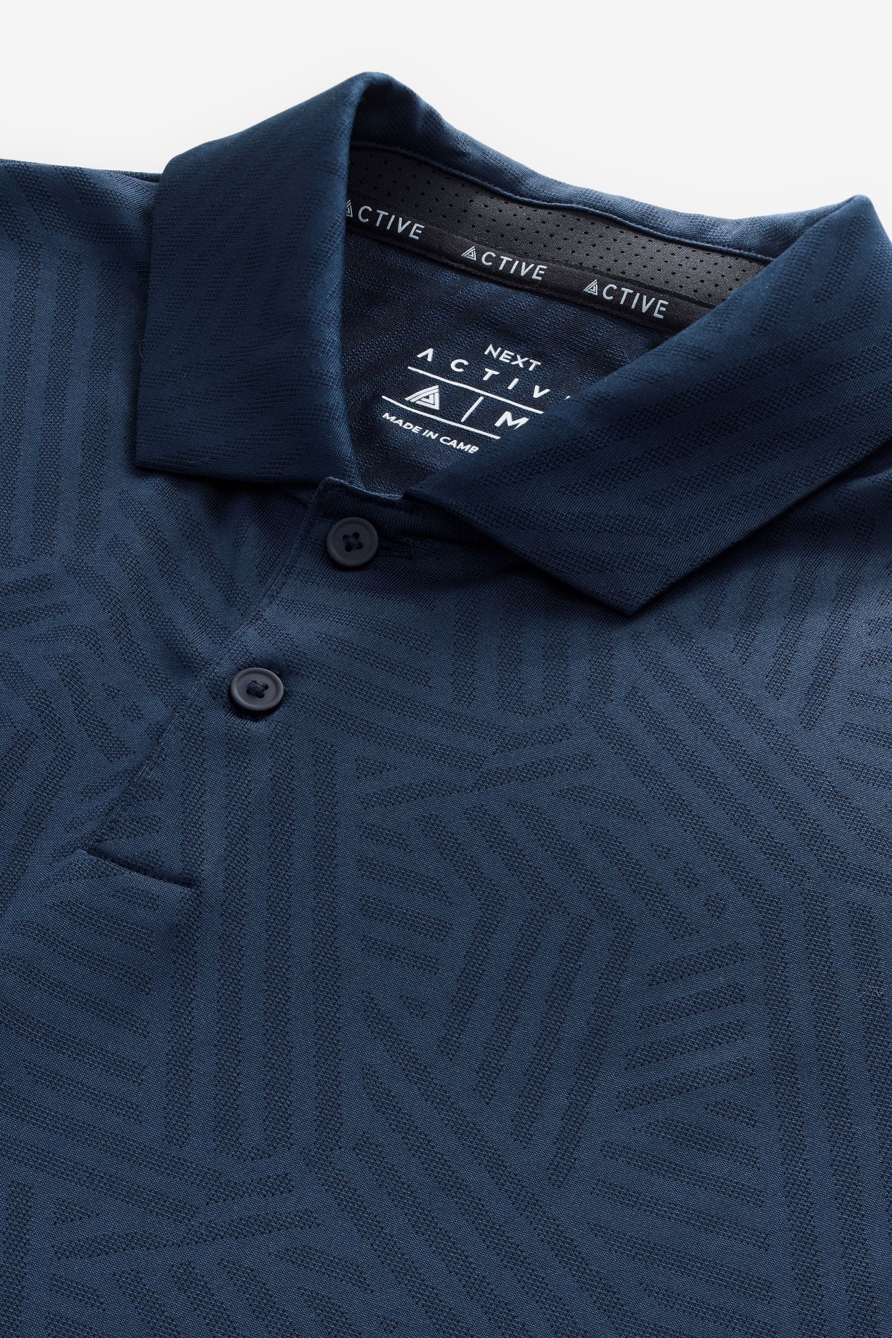 Next Poloshirt Active Golf Polohemd aus Jacquard (1-tlg)