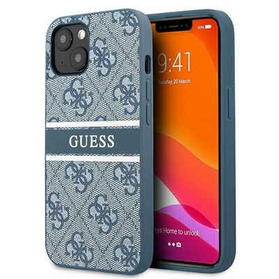 Guess Handyhülle Guess GUHCP13S4GDBL 13 mini 5,4" blau / blau Hardc