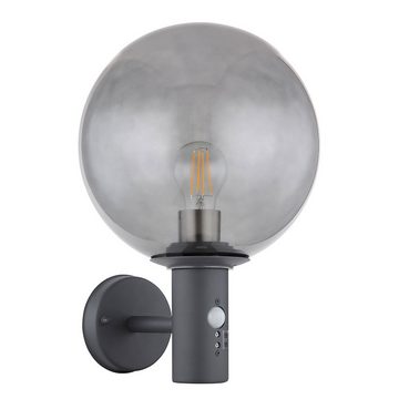 Globo LED Wandstrahler, Leuchtmittel inklusive, Kaltweiß, Warmweiß, Neutralweiß, Tageslichtweiß, Farbwechsel, Außenwandlampe Fassadenlampe Bewegungsmelder Glas dimmbar Smart LED