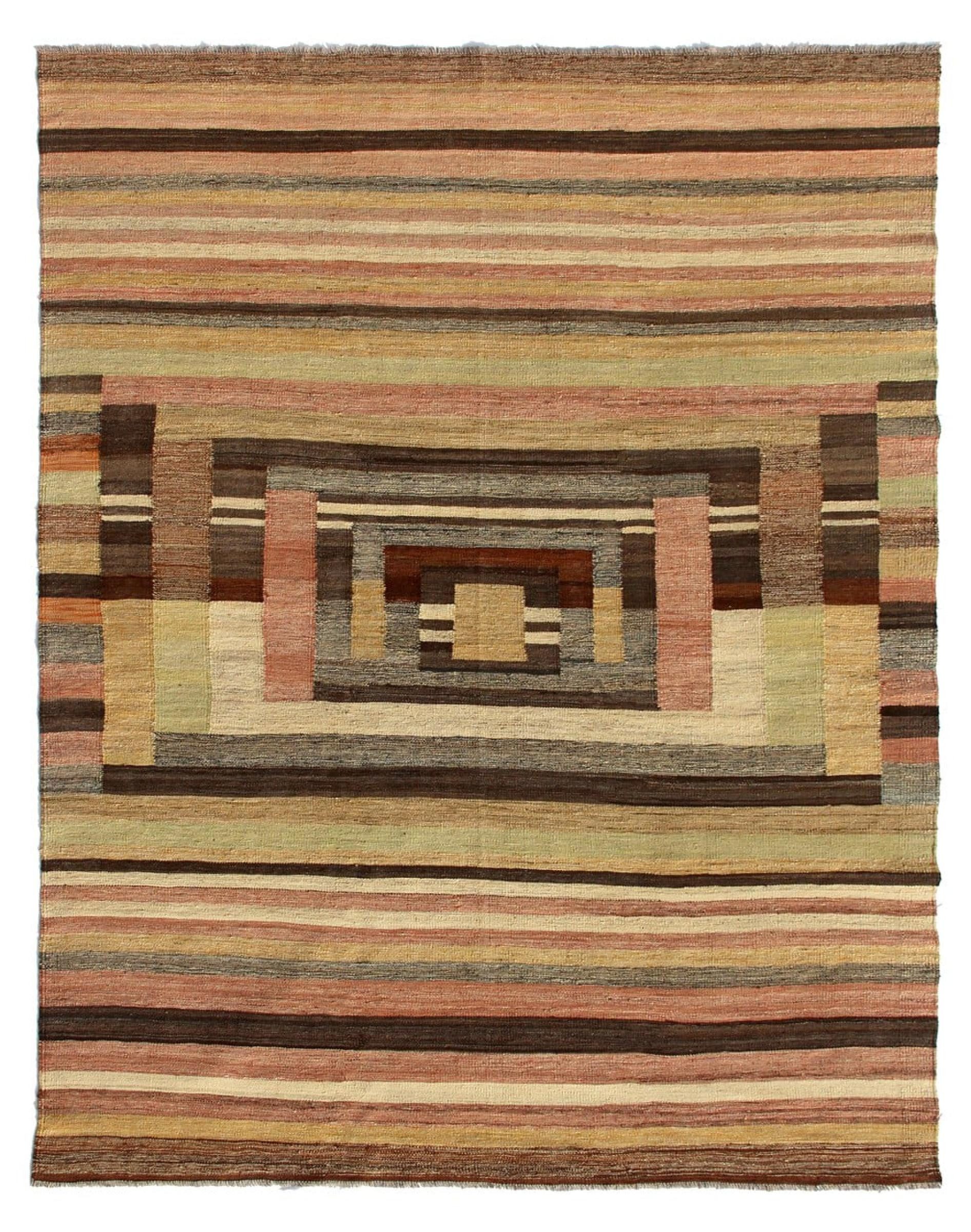 Orientteppich Kelim Afghan Heritage 195x299 Handgewebter Orientteppich
