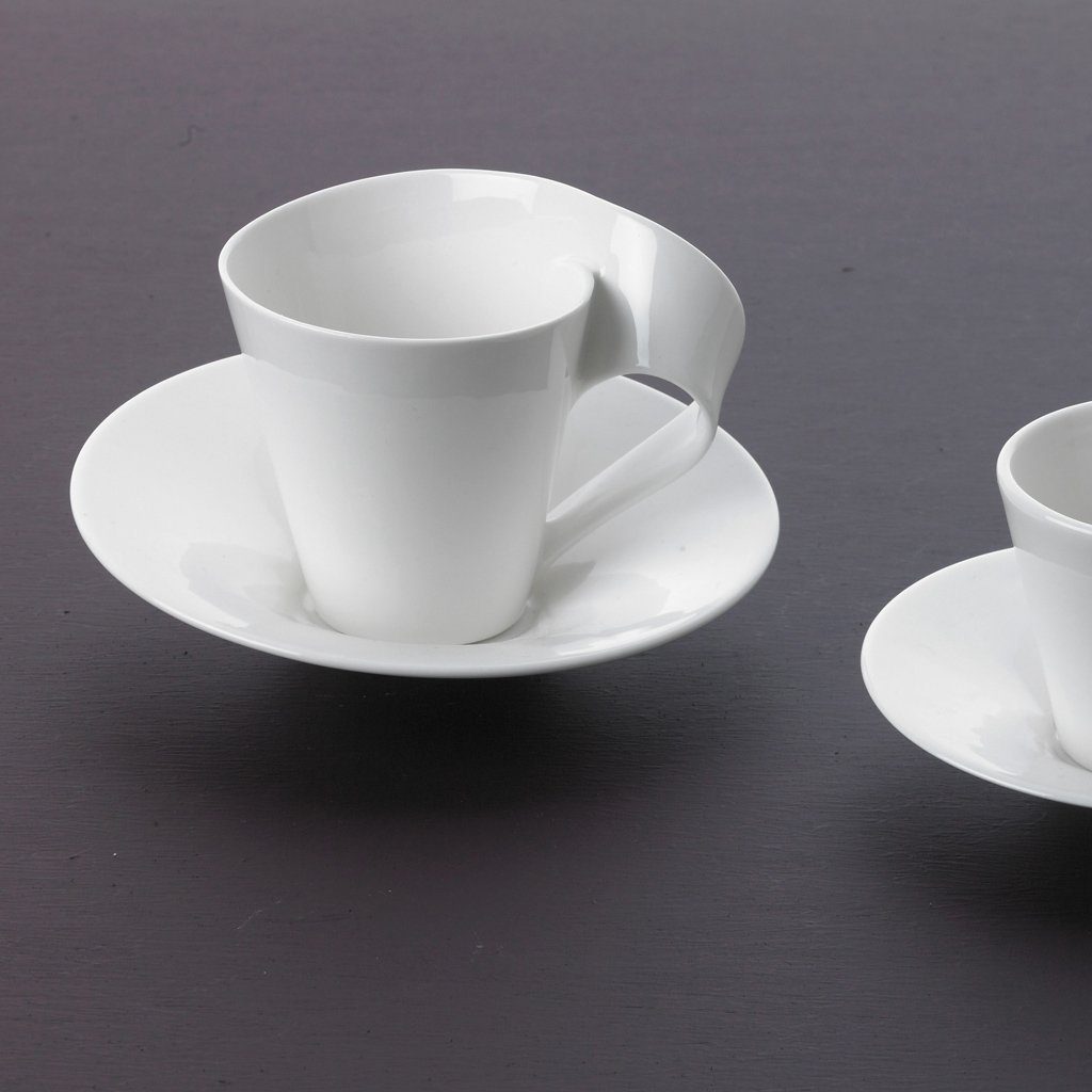 Villeroy & Boch Espressotasse NewWave Mokka-/Espressotasse, 1-tlg., Porzellan, Premium Porcelain, mikrow.- & spülm.sicher, Made in Germany