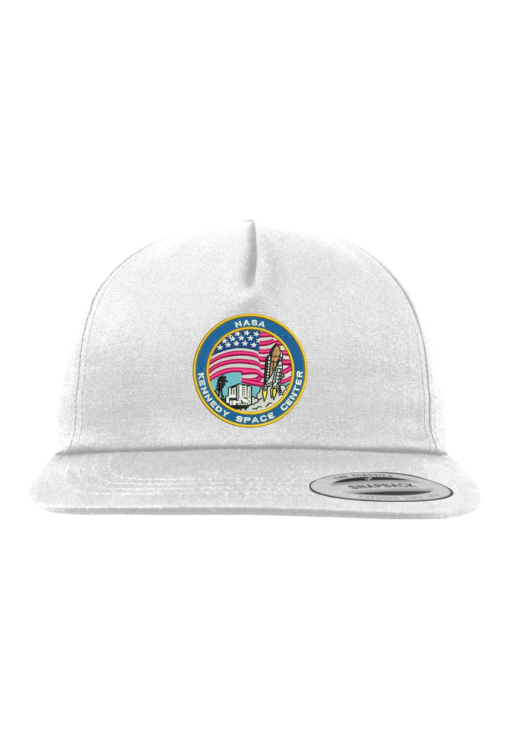 Kennedy Unisex Snapback Space Baseball Weiß Logo Cap Cap Youth mit modischer Stickerei Designz Center