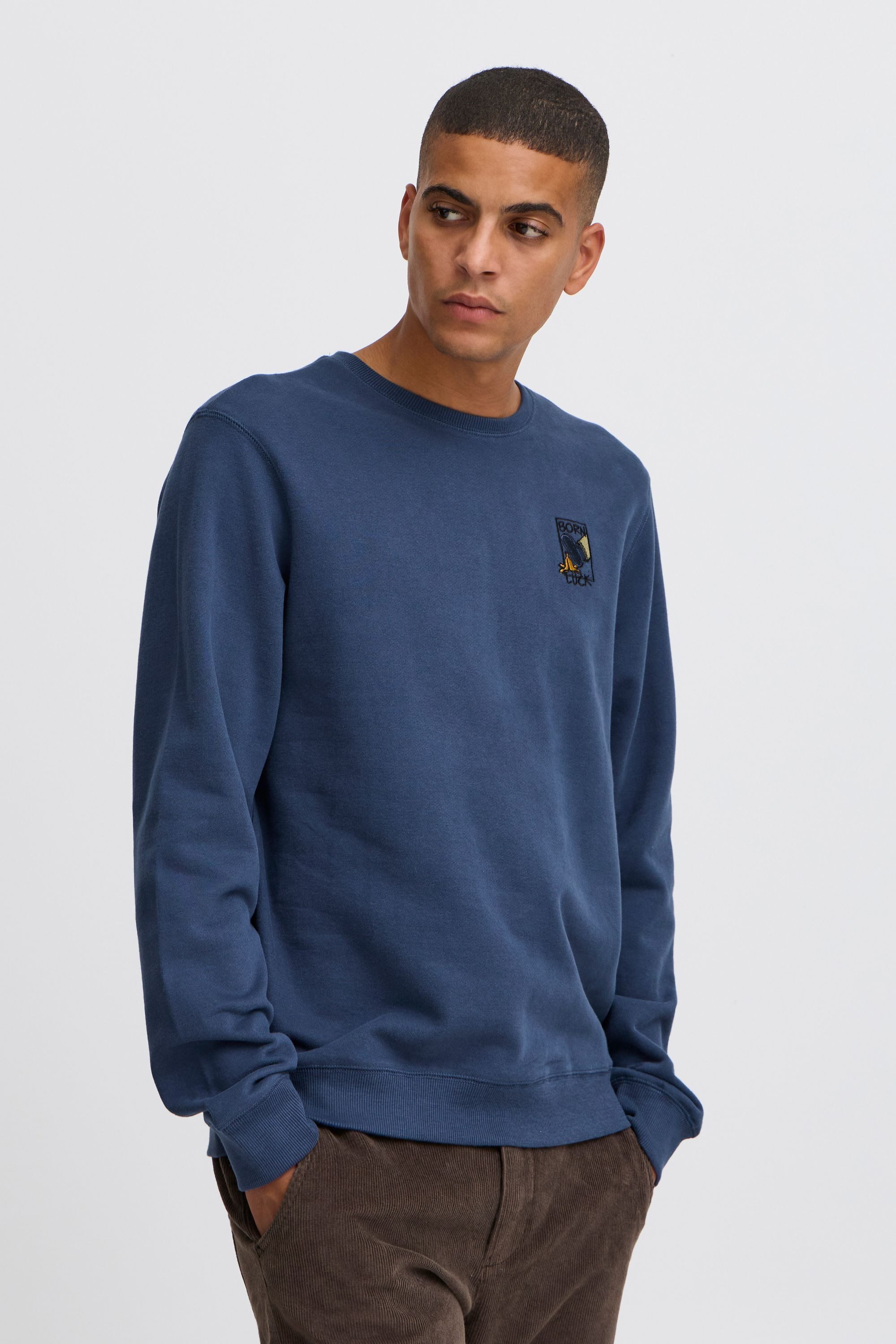 Blend Rundhalspullover BHSweatshirt Klassischer Sweatpullover mit Rundhalsa günstig online kaufen