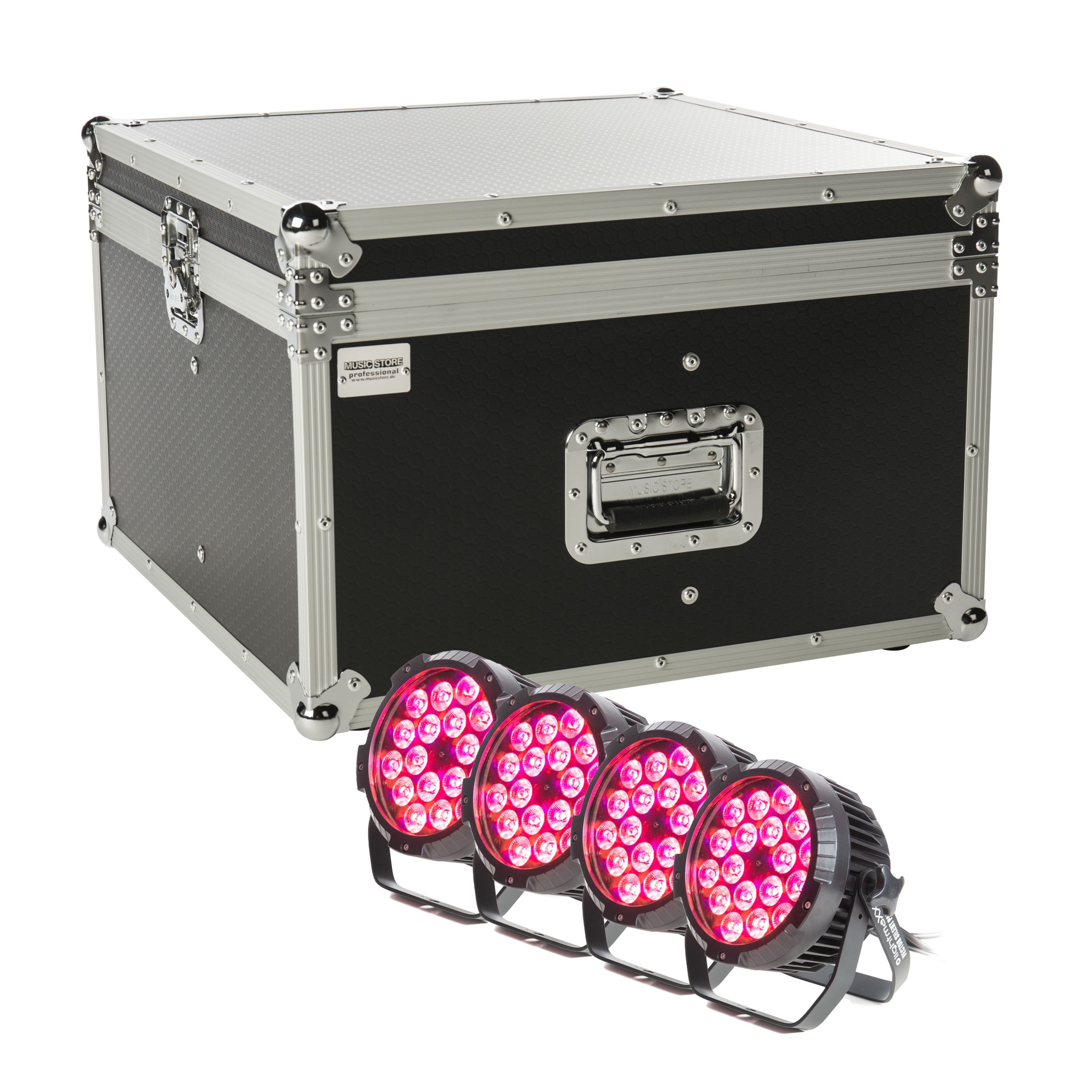 lightmaXX LED Scheinwerfer, LED Scheinwerfer, RGBAW, DMX Steuerbar