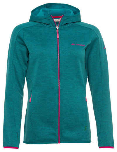 VAUDE Outdoorjacke Women's Valsorda Fleece Hoody (1-St) Klimaneutral kompensiert