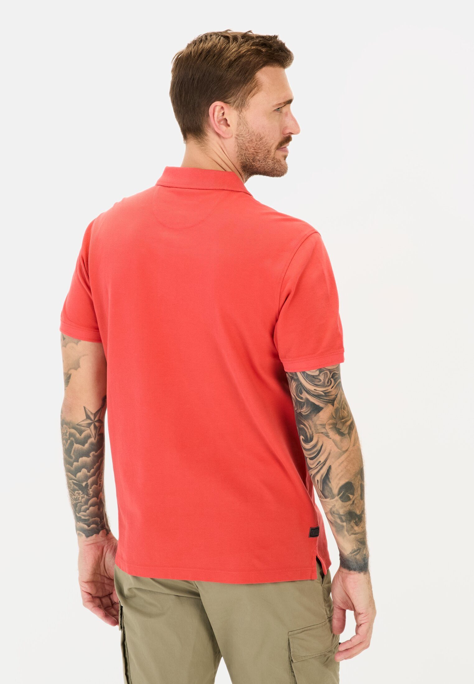camel active Poloshirt mit Logo-Stickerei günstig online kaufen
