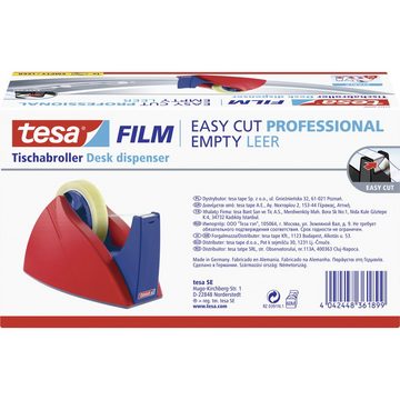 tesa Klebeband tesa 57422-00000-03 Tischabroller tesa Easy Cut® Rot, Blau 1 St. (57422-00000-03)