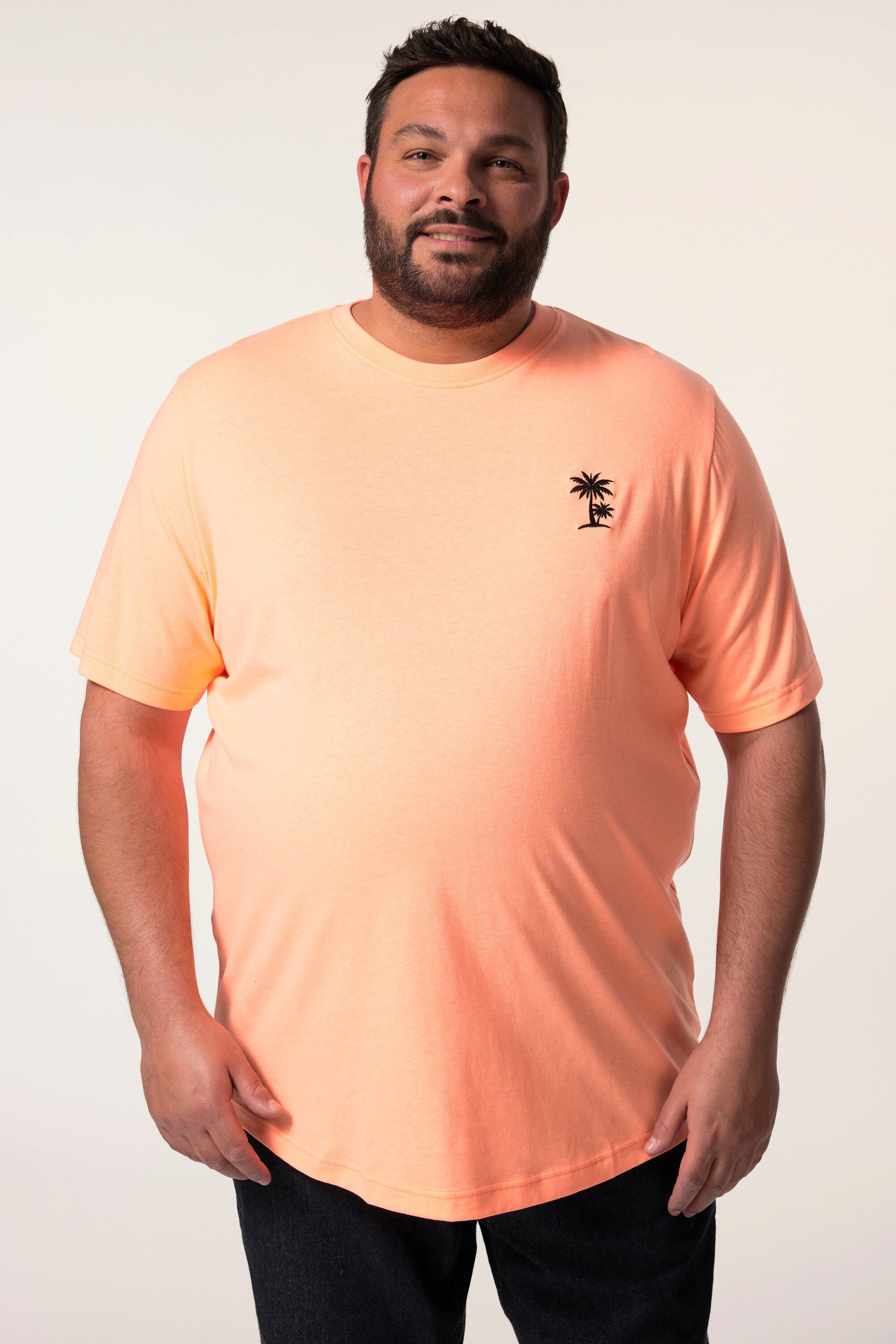 Men Plus T-Shirt T-Shirt Halbarm Neon-Stick günstig online kaufen