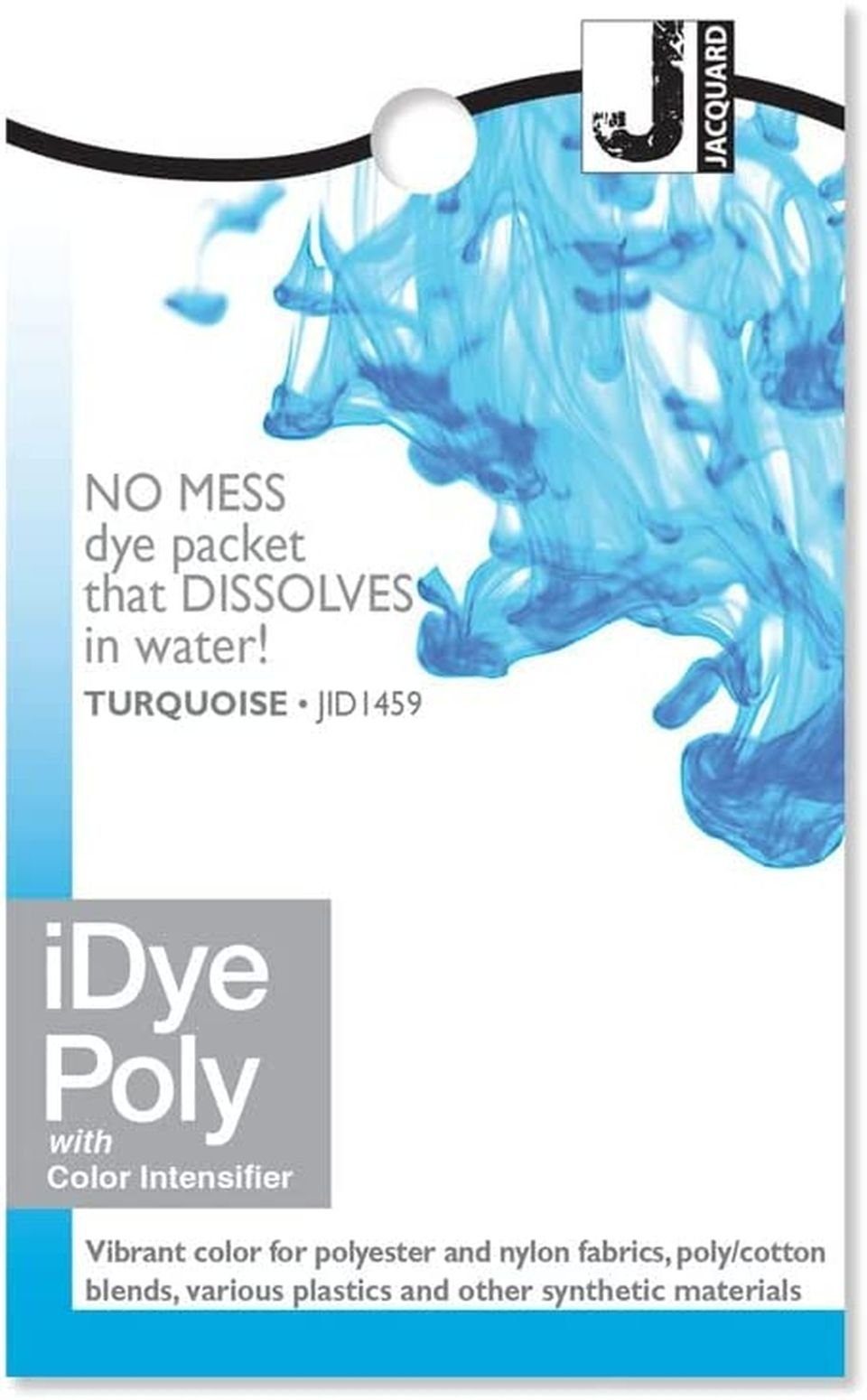 Jacquard Textilfarbe iDye Poly, Färbemittel für synthetische Gewebe, 14g Päckchen inkl. Farbverstärker
