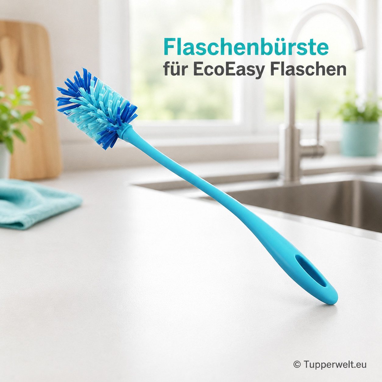 TUPPERWARE Reinigungsbürste Tupperware Flaschenbürste für EcoEasy Trinkflaschen