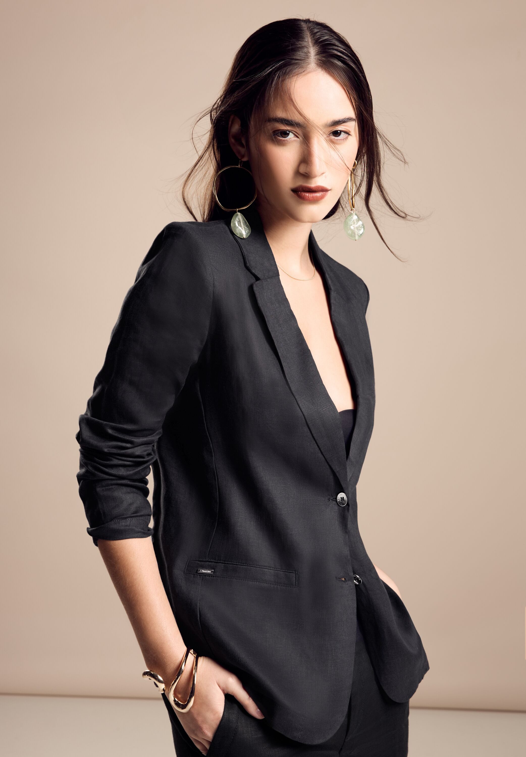 STREET ONE Longblazer in Unifarbe