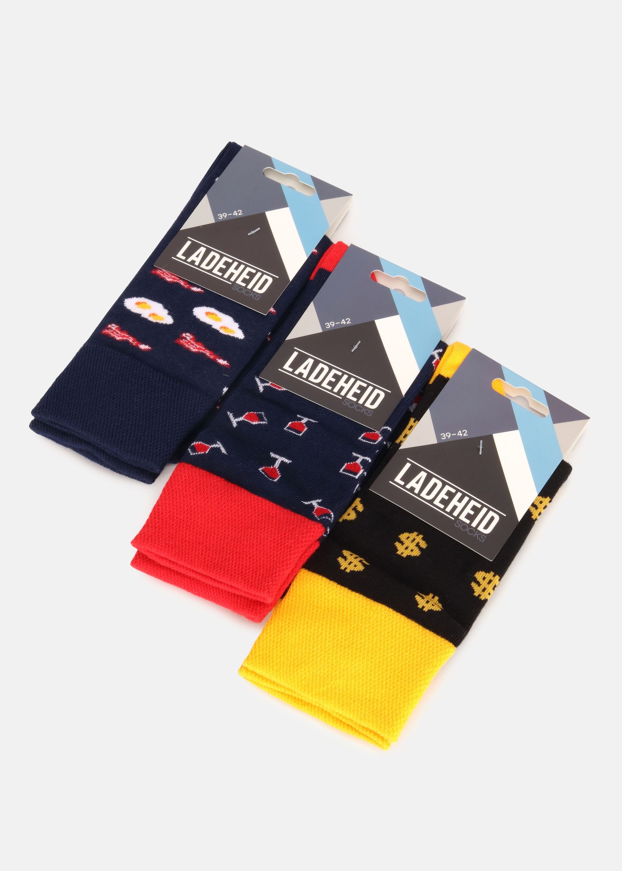 Socken Damen und Herren 3er Pack Socken AT006