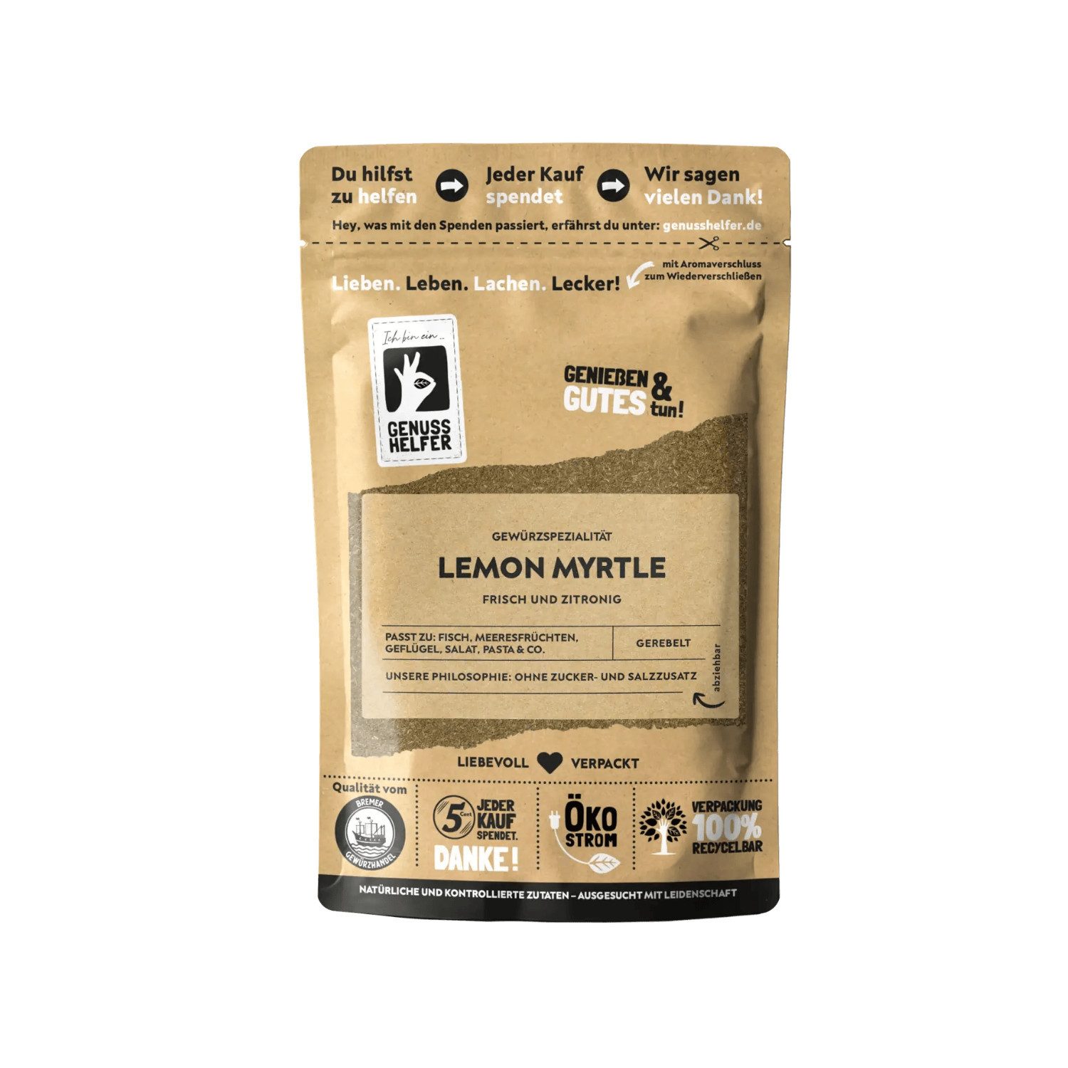 Bremer Gewürzhandel Gewürz Lemon Myrtle, gemahlen, 20 g