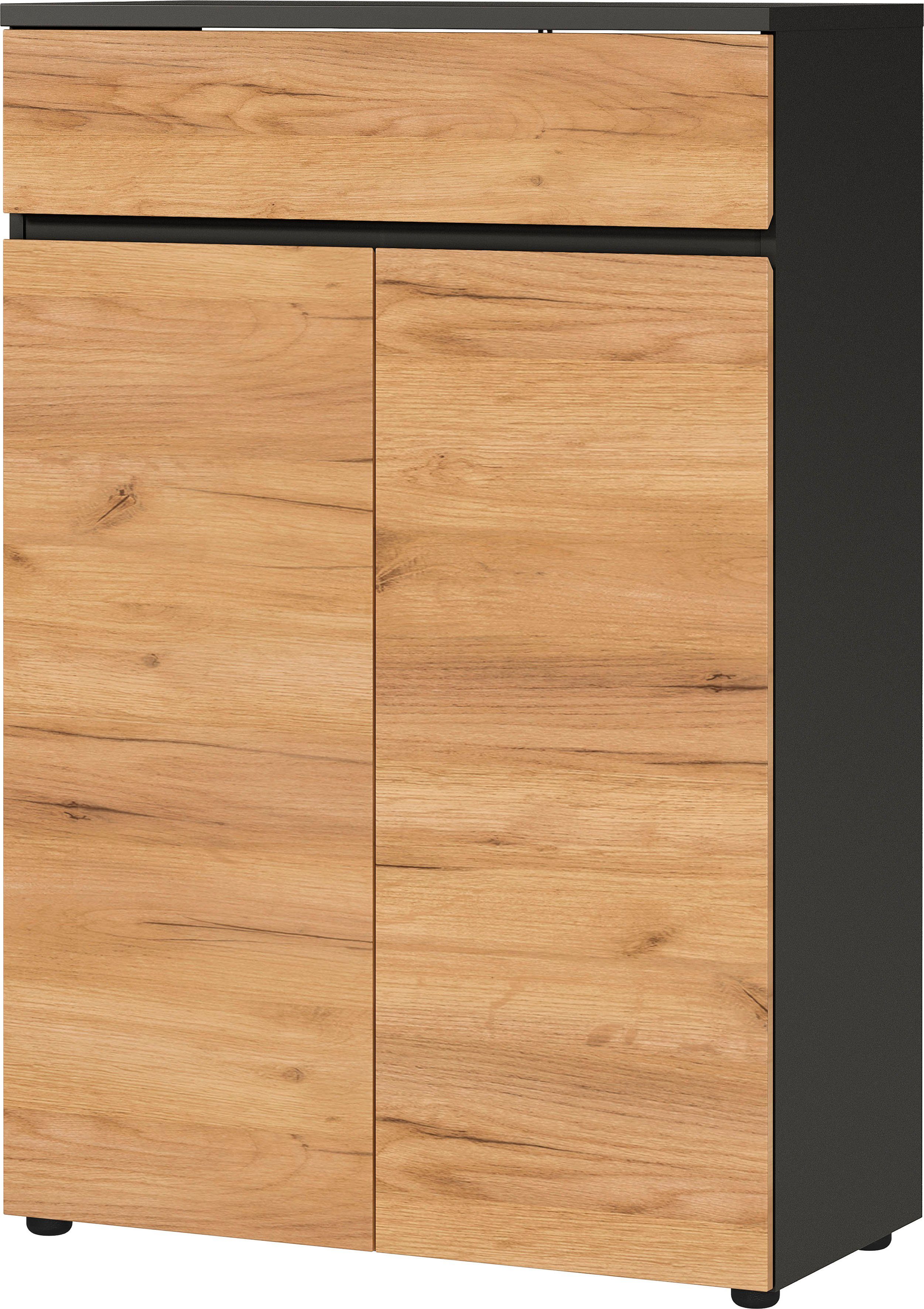 GERMANIA Aktenschrank Lissabon (1-St) mit Selbsteinzug der Schubladen und grifflosem Design