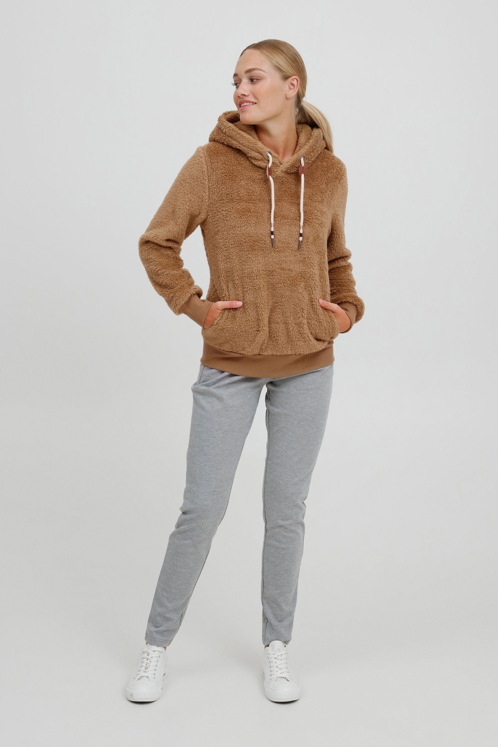 OXMO Hoodie OXAnniken Fleecepullover mit Kapuze günstig online kaufen