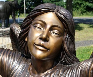 Bronzeskulpturen Skulptur Bronzefigur lebensgroßer Engel