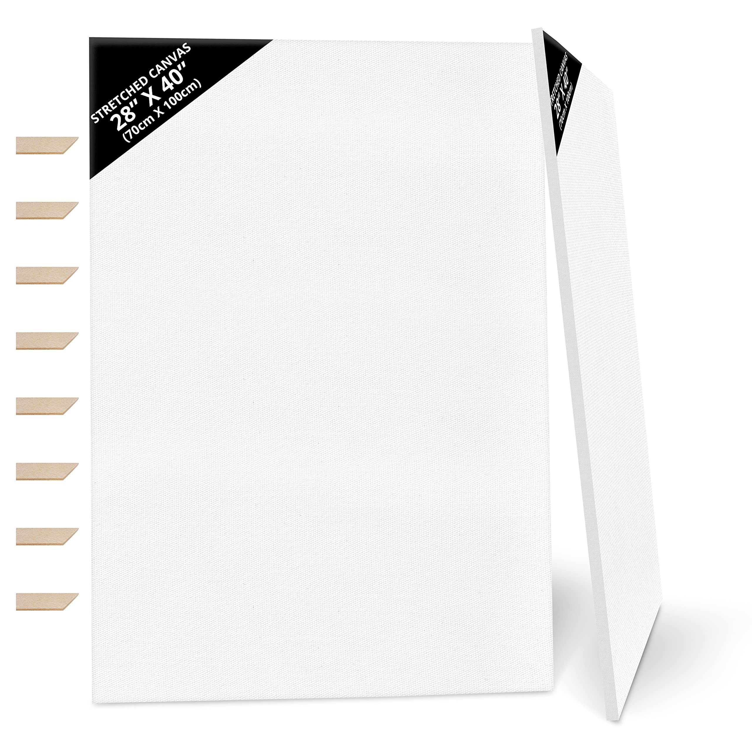 Kurtzy Leinwand XXL Leinwand Set 70x100cm - 2er Pack