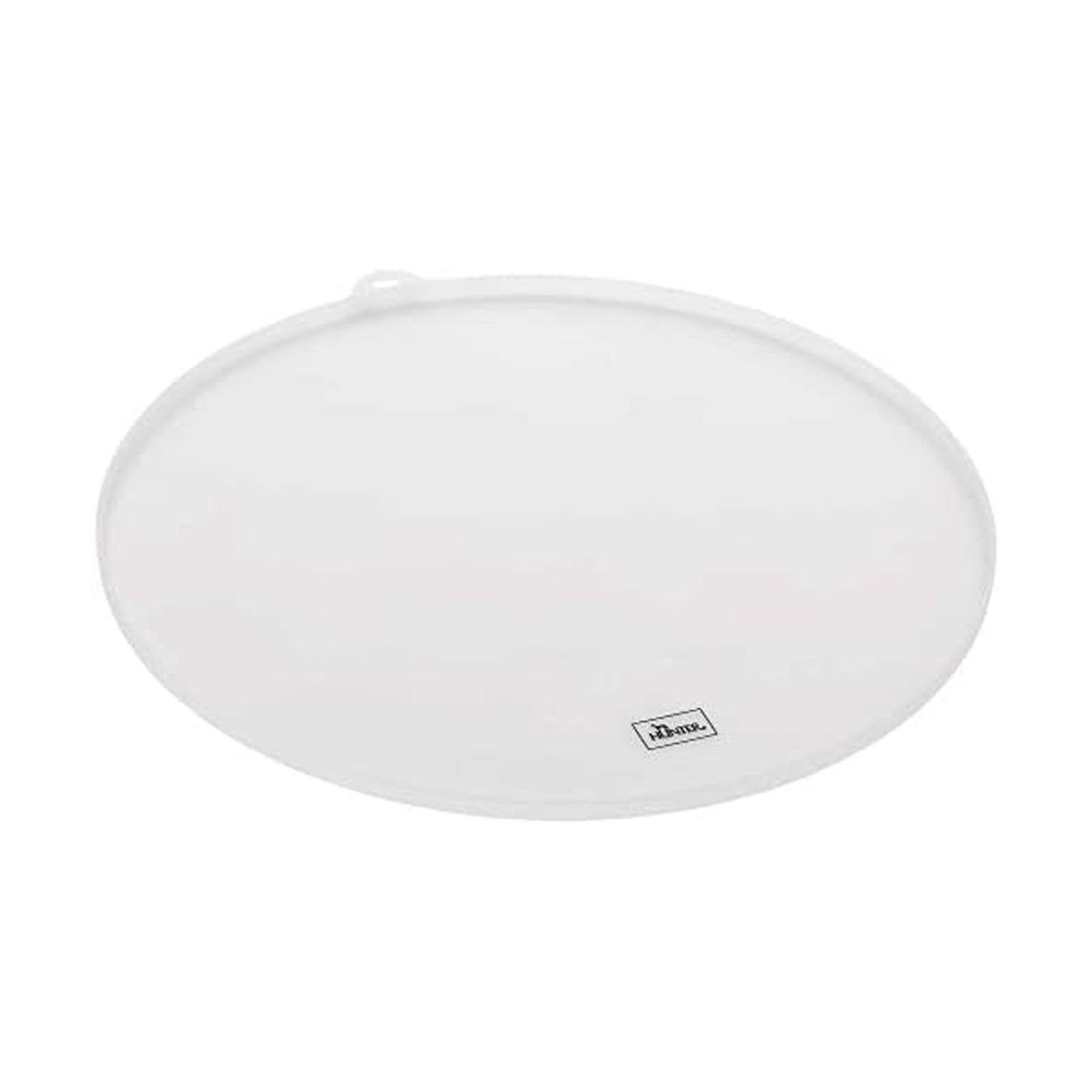 Hunter Napfunterlage Futtermatte Unterlage Rutschfest Futterunterlage, Silikon mit Rand Rund Transparent Ø 38cm