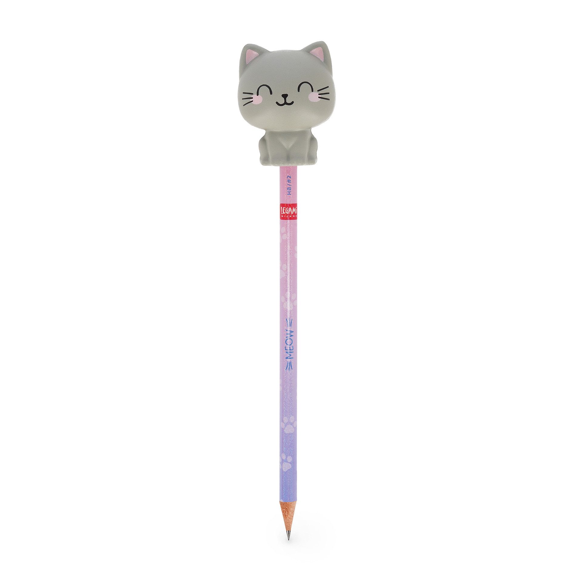 Legami Bleistift Legami Squeezies Anti-Stress-Bleistift Kitty Katze