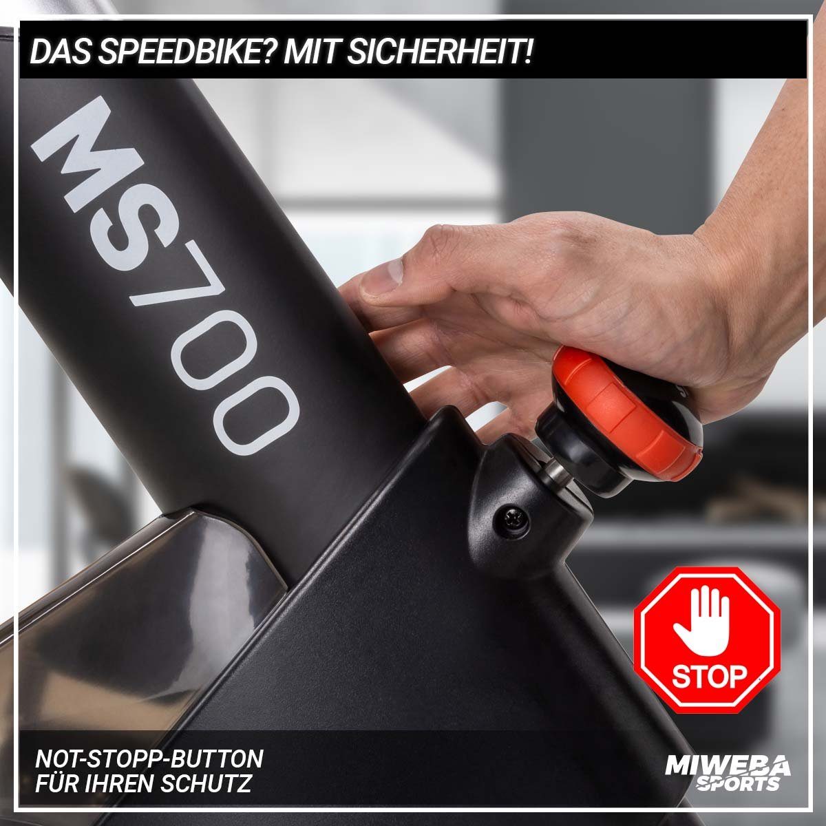 Miweba Sports 2 Smartphonehalter, Heimtrainer Magnetbremssystem, Benutzergewich, Ganzkörpertraining, MS700 Getränkehalter, Schwungrad zu 2in1-Pedale, Bike oder Profi (Sportgeräte LCD-Display, Fitnessfahrrad Training, 20 inkl. 3-tlg., Trimmrad, Kg Not-Stopp-Funktion, höhenverstellbar), Fitnessbike Schwungmasse Fitnessgerät Cycle, Zwift-App, Transportrollen, Fahrradtrainer, Speedbike Tablet- Rennrad Cardio, kg Indoor Cycling Sport, für Indoor hause, Flaschenhalter Speedbike 150 Fitness - SPD-Klicksystem, max. Fahrrad