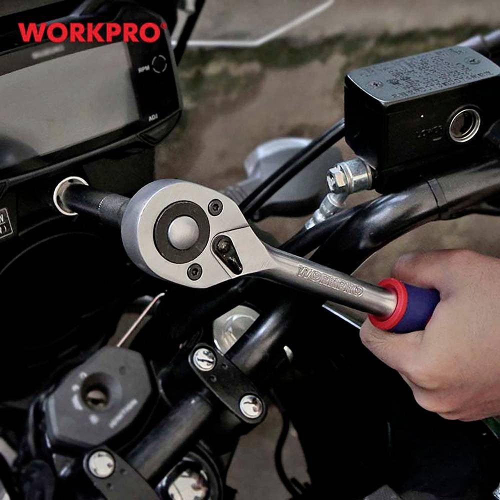Thumbnail - WorkPro Steckschlüssel 108PC Mechaniker-Werkzeugsatz