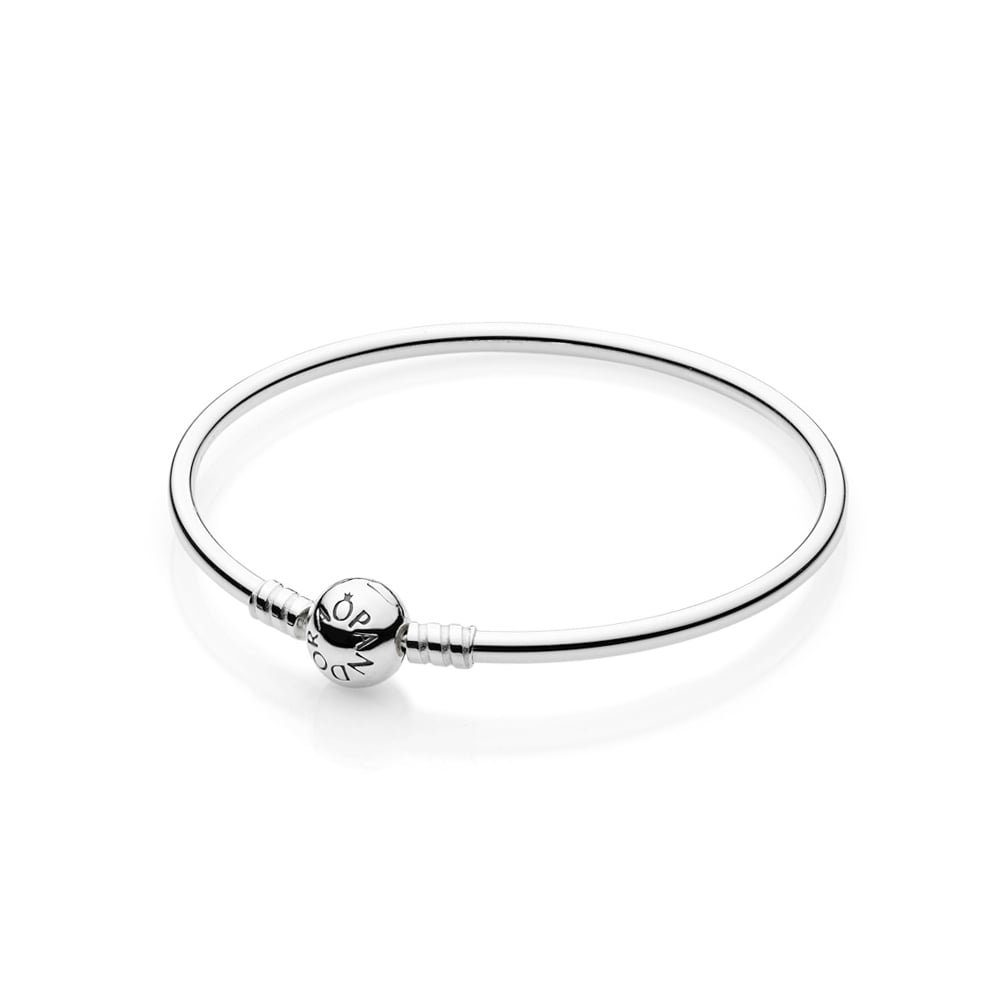 Bead 590713 Charm-Armreif Damen mit Kugelverschluss Silber 21 cm