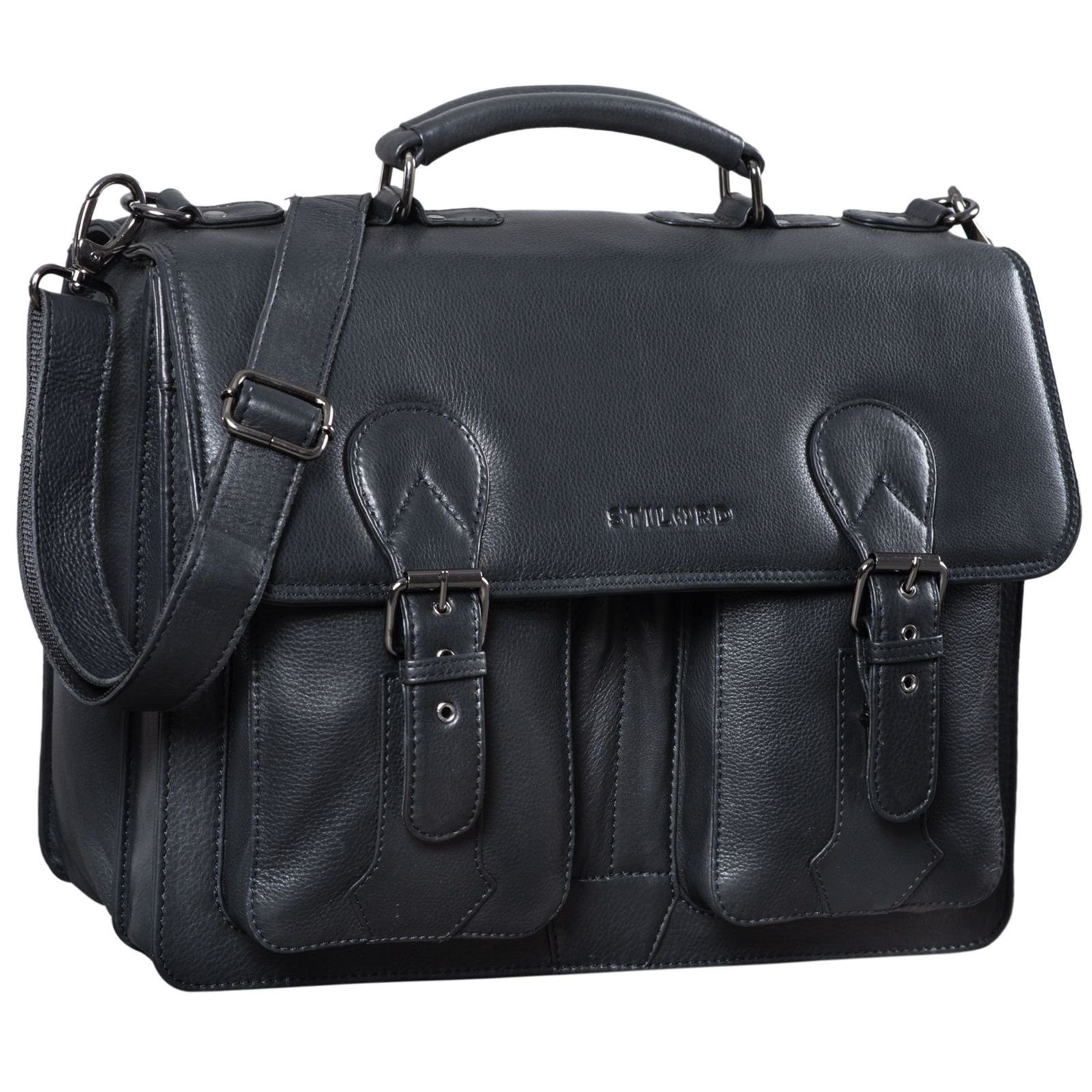 STILORD Aktentasche "Kronos" Aktentasche Herren Lehrertasche günstig online kaufen
