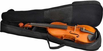 Steinbach Violinen-Koffer 1/4 Geigentasche Gigbag 25 mm Polsterung mit Rucksackgurten für Vio...