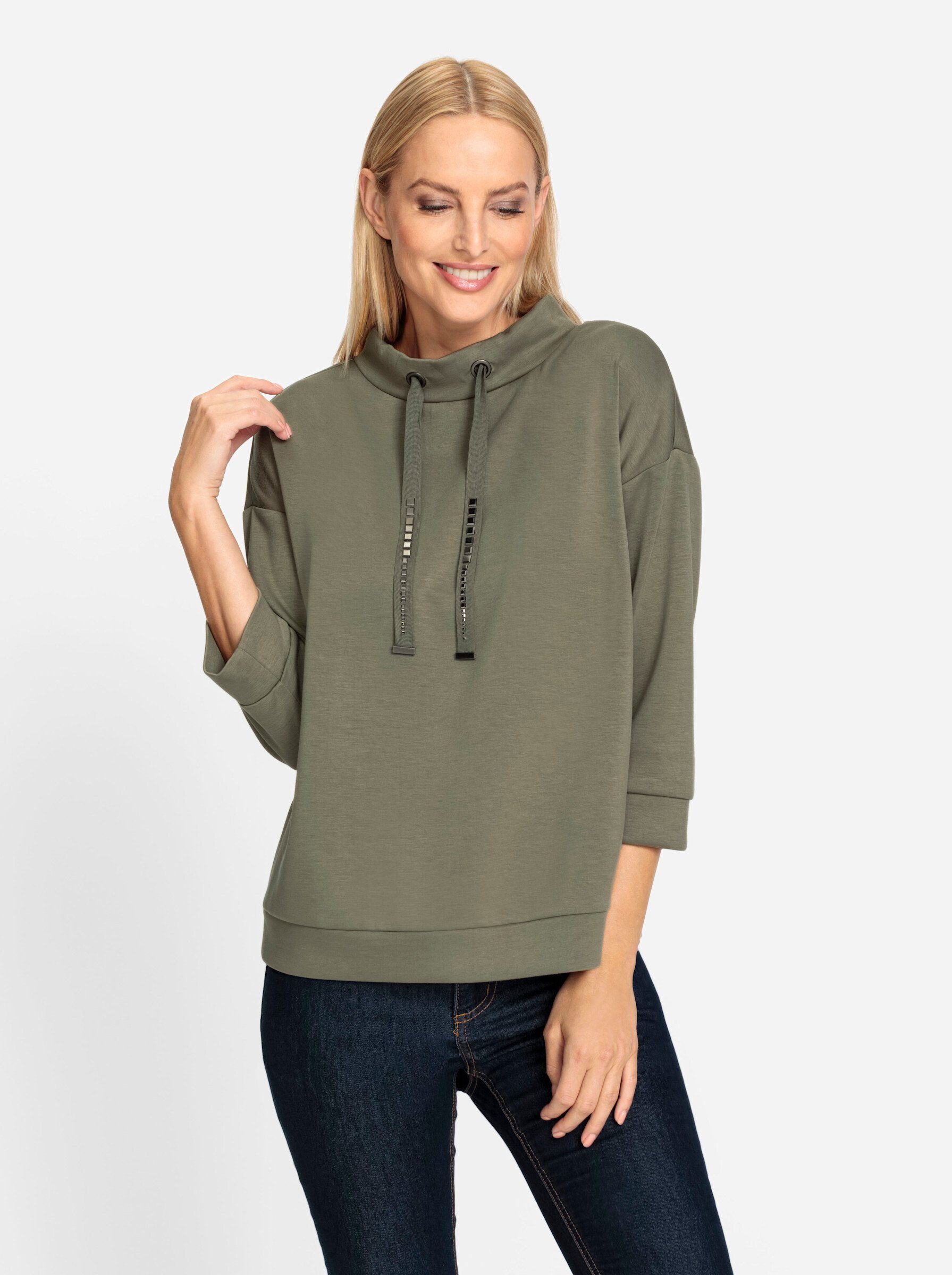 khaki heine Sweater