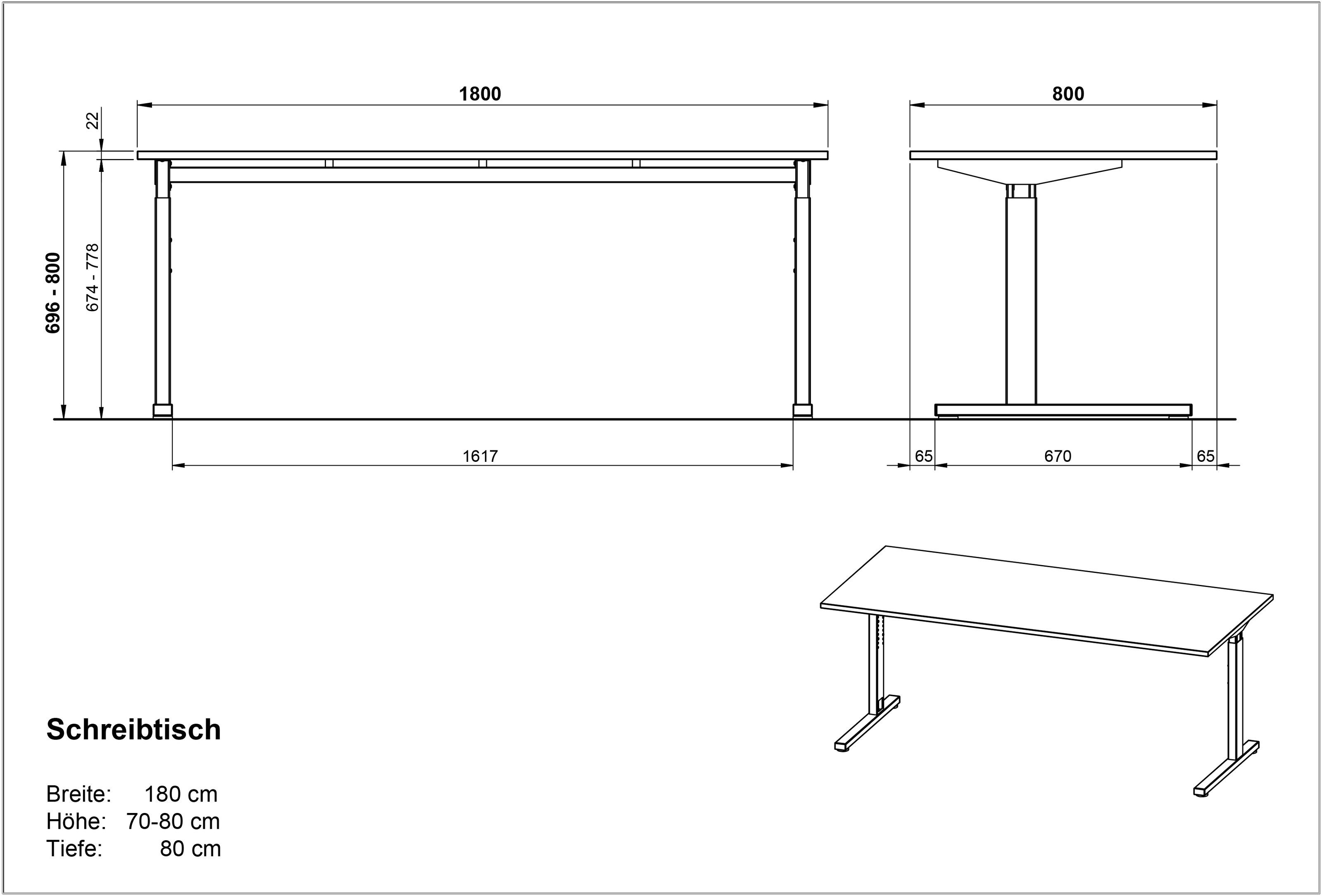 416 (BxHxT: cm), grau, in möbelando 80x80x80 Schreibtisch silber