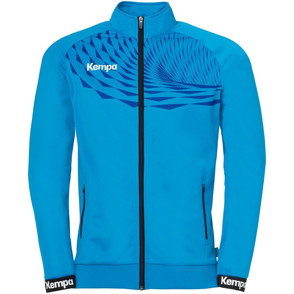 Trainingsjacke atmungsaktiv Kempa POLY kempablau/royal 26 Trainingsjacke JACKE Kempa WAVE (1-St)