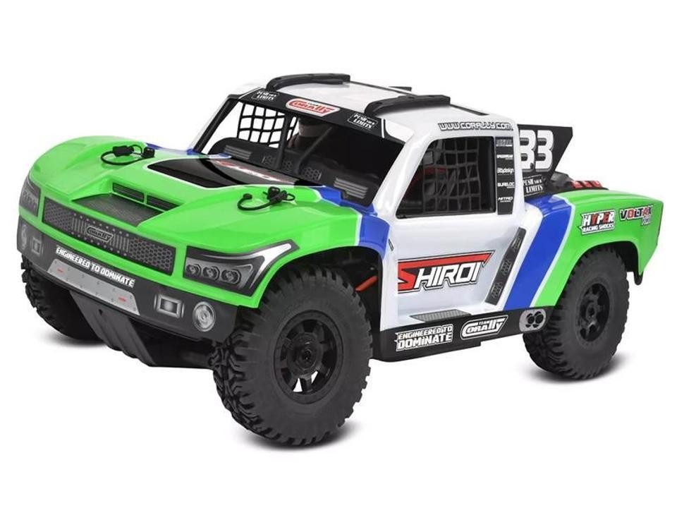 Corally RC-Auto Team Corally SHIROI XP 6S RTR Grün Brushless Power ohne Akku & Lader