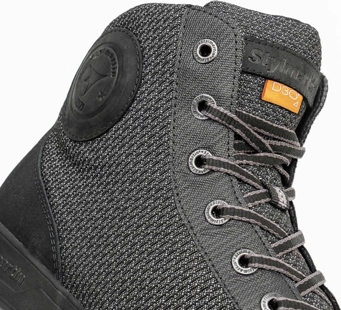 Stylmartin Tank WP Textile wasserdichte Motorrad Schuhe Motorradstiefel wasserdicht